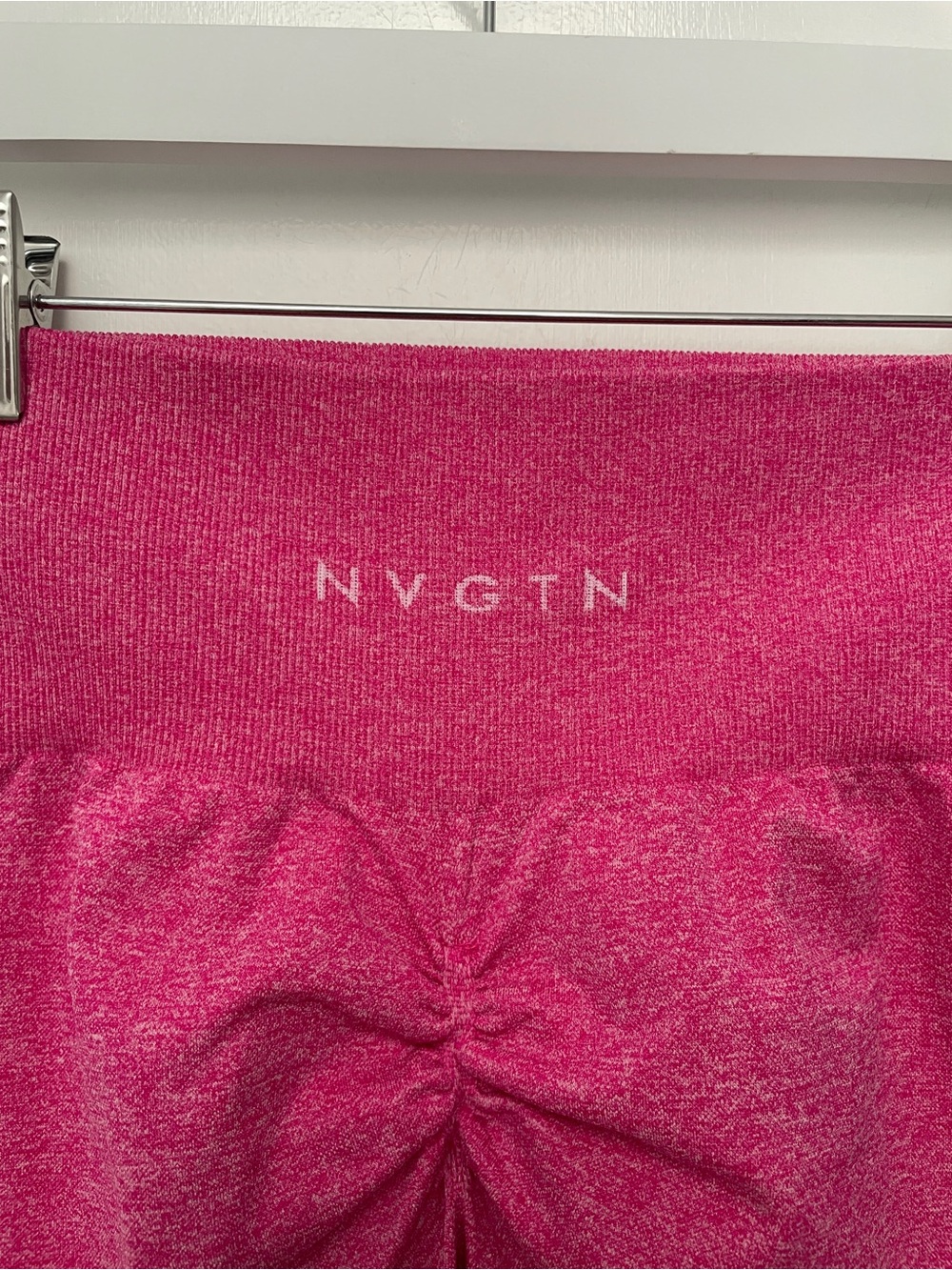 Bundle NVGTN size S Seamless Ombre High-Waist Leggings — Coral & Hot Pink - Picture 13 of 16